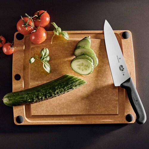 Victorinox Carving Knife Straight Edge 120mm - Black Fibrox