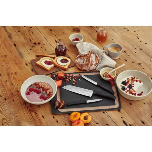Victorinox Classic Wavy Edge Steak and Tomato Knife Black 110mm