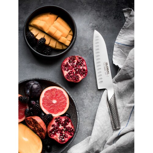 Global Santuko Knife Fluted Blade 180mm