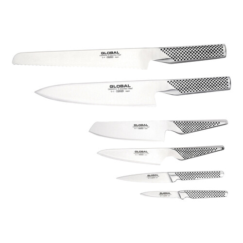 Global Synergy Knife Block Set 7 Piece Set