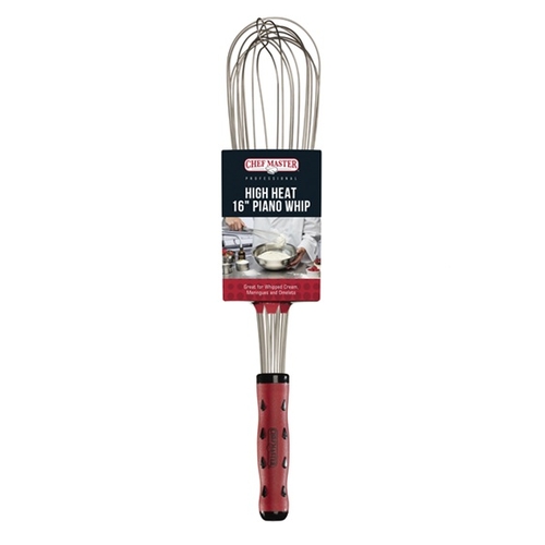Chefmaster High Heat Piano Whisk - 40cm
