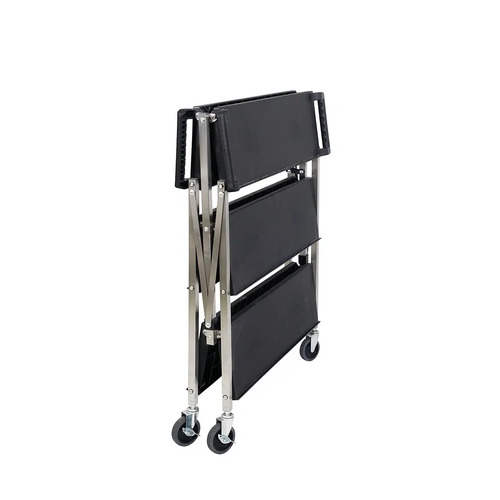 Foldable Trolley Small 680 x 410 x 915 - Black