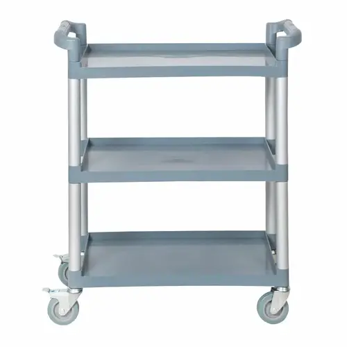 Ken Hands Classik Chef 3 Tier Trolley Small 810 x 410 x 910mm High Grey
