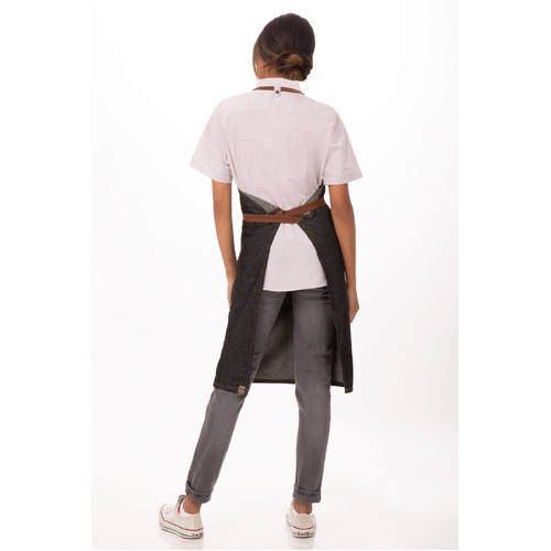 Chef Works Memphis Bib Apron - AB035-BLK - AB035-BLK