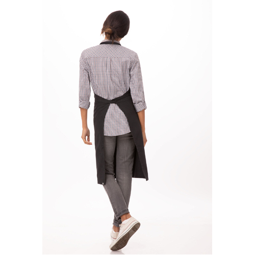 Chef Works Rockford Bib Apron - ABKV053-SGY - ABKV053-SGY