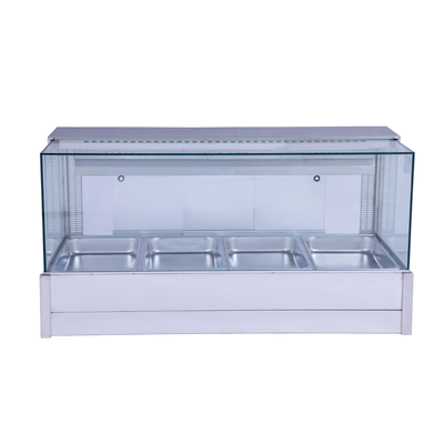 Bonvue BM14SC - Square Countertop Wet and Dry Bain Marie - 2 x 4