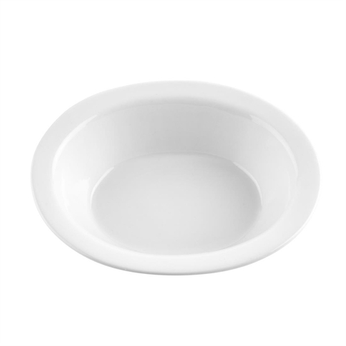 Olympia Whiteware Oval Pie Dish - 170mm (Box of 6)