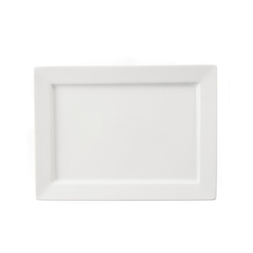 Olympia Wide Rim Rectangular Platter 400x295mm