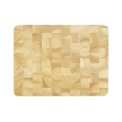 Vogue Rectangular Wooden Chopping Board Large 610x455x45mm