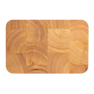 Vogue Rectangular Wooden Chopping Board Small 230x150x25mm