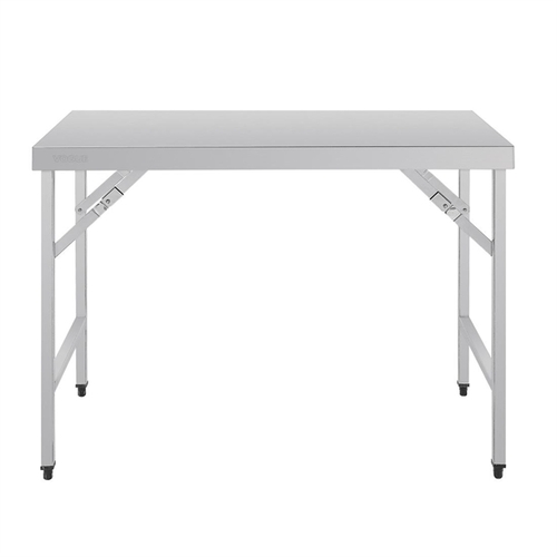 Vogue Stainless Steel Folding Table 1200mm - CB905