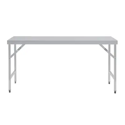 Vogue Stainless Steel Folding Table 1800mm