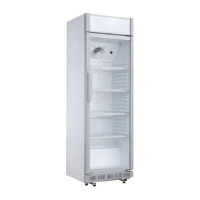 Polar CC064-A C-Series Upright Display Cooler with Light Box 346Ltr