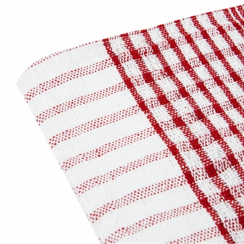Vogue Wonderdry Tea Towel Red 762x508mm (Pack of 10)