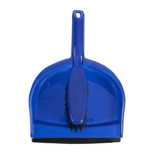 Jantex Soft Dustpan & Brush Set Blue