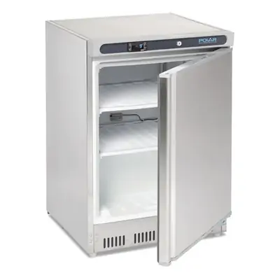 Polar CD081-A C-Series Stainless Steel Under Bench Freezer 140Ltr