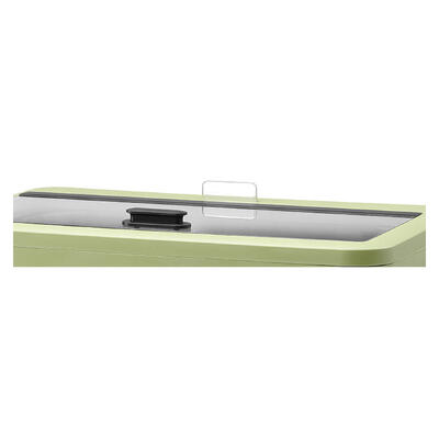 Uniq CDU0003 Commercial Electric Chafing Dish 1/1 GN - Green Polypropylene