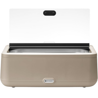 Uniq CDU0004 Commercial Electric Chafing Dish 1/1 GN - Beige Polypropylene