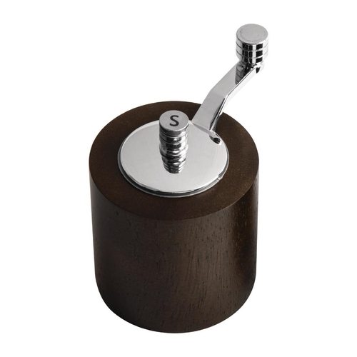 Olympia Salt & Pepper Mill Grinder Set Dark Wood - CE247