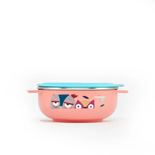 Cuitisan Infant Feeding Bowl 400ml Pink - CEC10-103P
