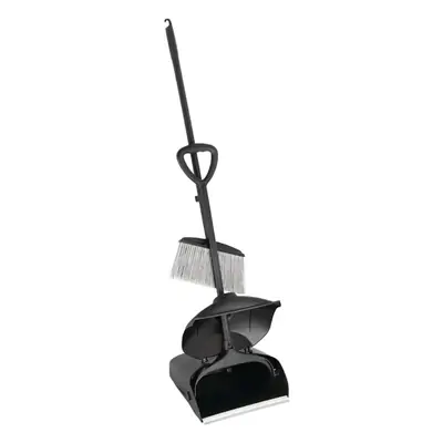 Jantex Lobby Dustpan & Brush Set - Black