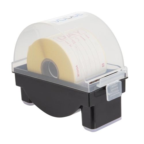 Vogue Prepared Day Labels with 2" Dispenser 49x65mm (Roll 500) - CK893