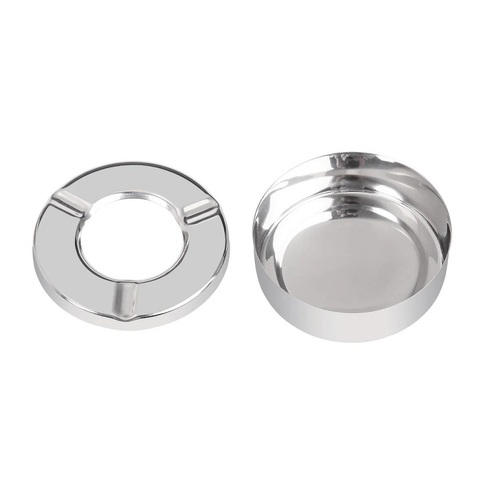 Olympia Windproof Stainless Steel Ashtrays (Box of 6)