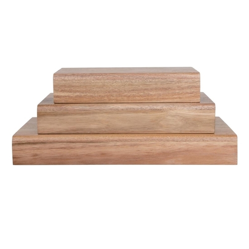 Olympia FSC Acacia Wood Riser Set (Set 3) - CP697