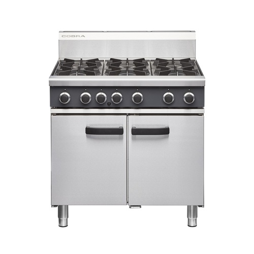 Cobra CR9D - 6 Open Burners with Oven