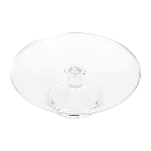 Olympia Glass Cake Stand Base for Dome CS014 - 305x95mm 12x 3 3/4"