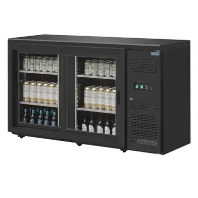 Polar U-Series Back Bar Counter Display Cooler 2 Door