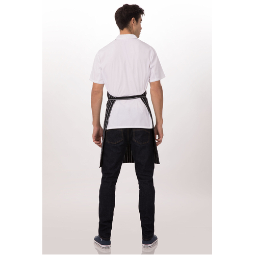 Bib Apron - Black - CSBA-BCS - CSBA-BCS