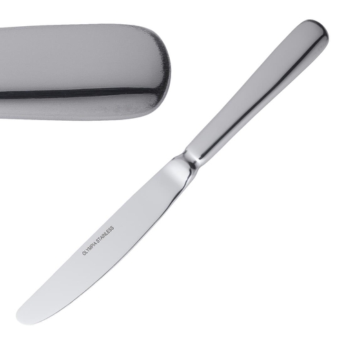 Olympia Baguette Table Knife St/St 230mm (Box of 12)