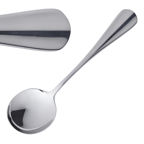Olympia Baguette Soup Spoon St/St 175mm (Box of 12)