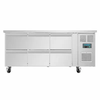 Polar DA548-A U-Series 6 Drawer Counter Fridge 6xGN