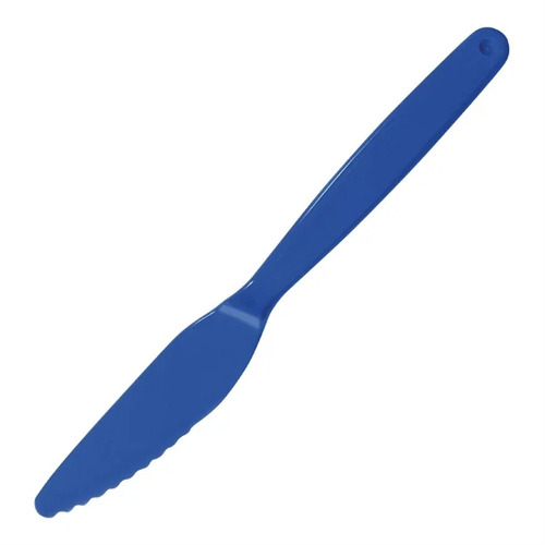 Olympia Kristallon Polycarbonate Knife Blue - 180mm (Pack of 12)