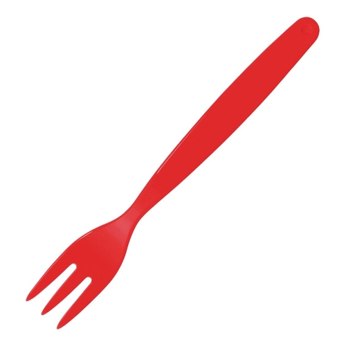 Olympia Kristallon Polycarbonate Fork Red - 170mm (Pack of 12) - DL118