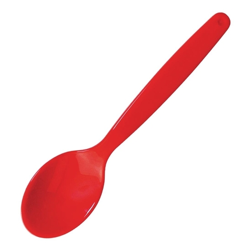 Olympia Kristallon Polycarbonate Spoon Red - 170mm (Pack of 12) - DL122
