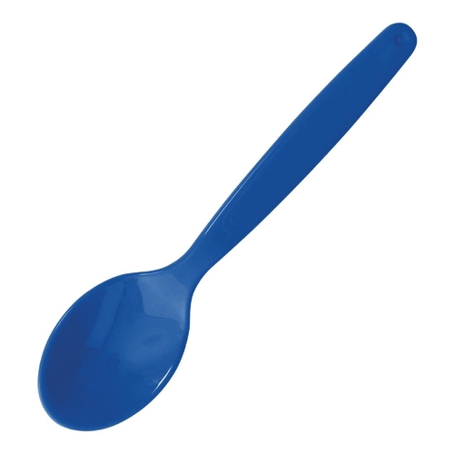 Olympia Kristallon Polycarbonate Spoon Blue - 170mm (Pack of 12) - DL125