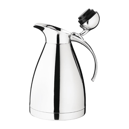 Olympia Vacuum Jug Double Wall hinged lid 1Ltr