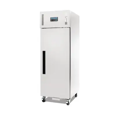 Polar DL893-A G-Series 1 Door Upright Fridge Stainless Steel 600Ltr