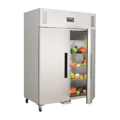 Polar DL896-A G-Series 2 Door Upright Freezer Stainless Steel 1200Ltr 