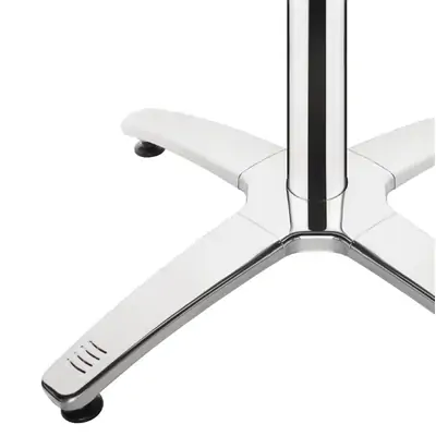 Bolero Aluminium Four Leg Table Base