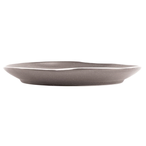 Olympia Chia Charcoal Plate 205mm (Box of 6) - DR815