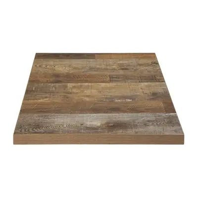 Bolero Pre-Drilled Square Table Top Urban Dark 700mm