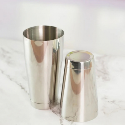D-Still Boston Tins Cocktail Shaker Set – 18oz / 28oz Stainless Steel