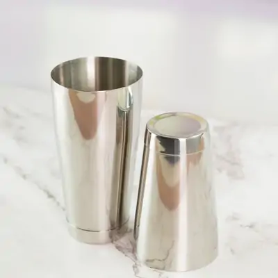 D-Still Boston Tins Cocktail Shaker Set – 18oz / 28oz Stainless Steel
