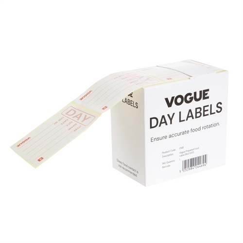 Vogue Prepared Food Label (Roll 500)