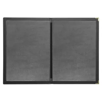 Olympia Leatherette Style Menu Cover A4 2 Card