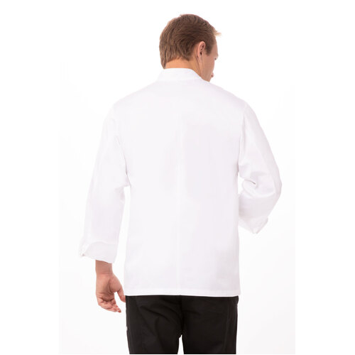 Chef Works Milan Premium Cotton Chef Jacket - ECCW-42 - ECCW-42